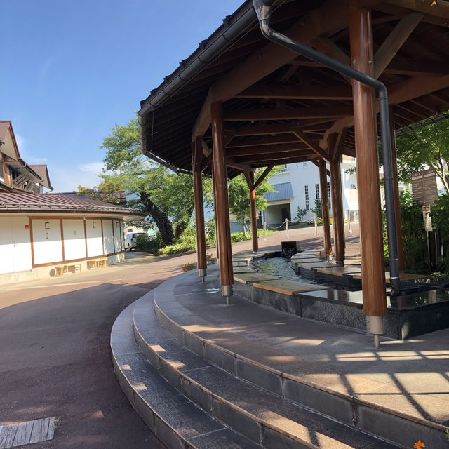 【湯田中駅から渋温泉へ】