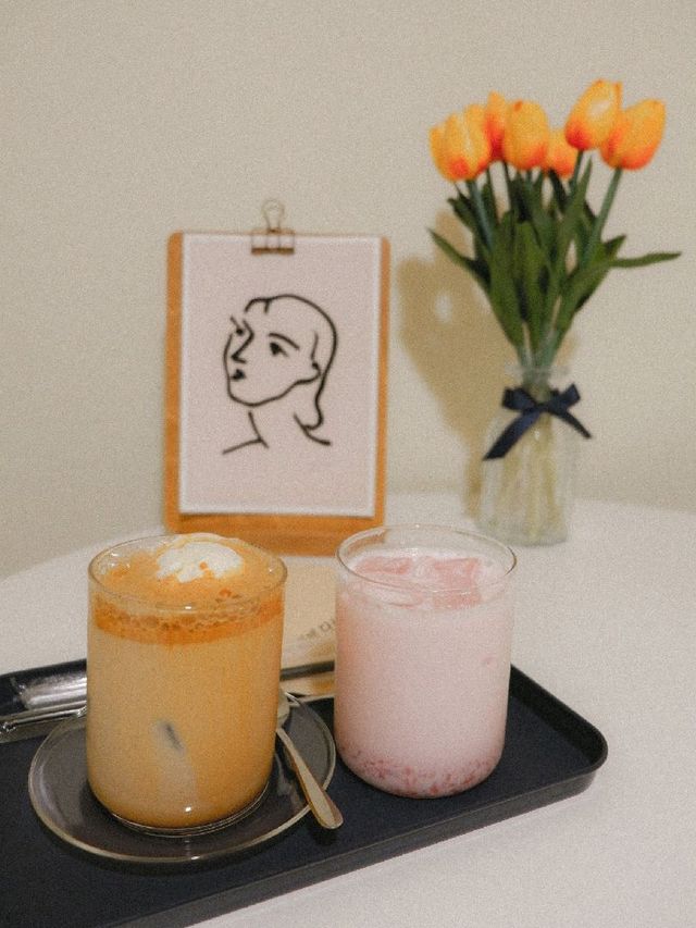 카페, 다시 여기 - 인천 수봉공원 뷰 맛집 카페