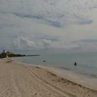 Calm and pretty beach near historic Trinidad 