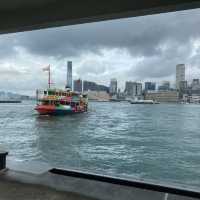 Wan Chai on a rainy morning still has beautiful sites