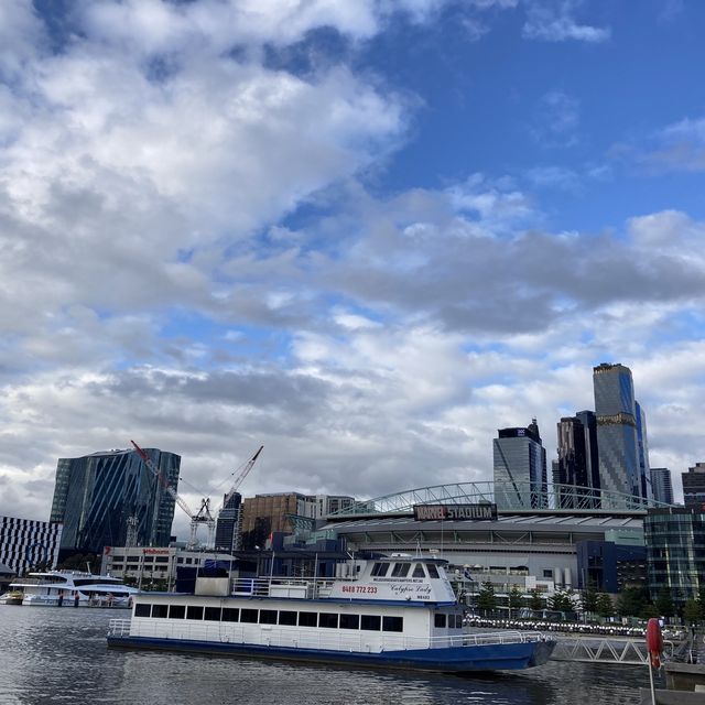 Victoria harbour in Melbourne 墨爾本的維多利亞港