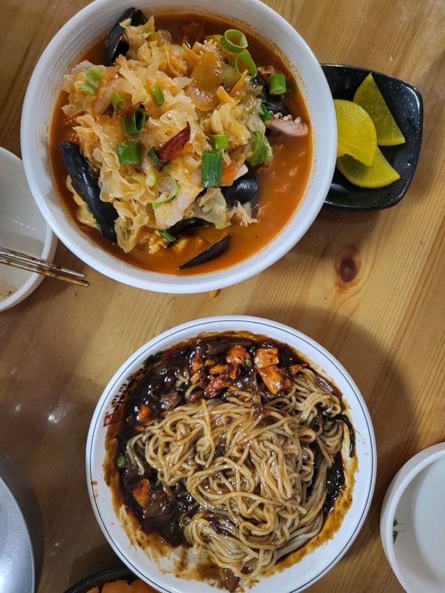 대한민국 최남단 짜장면 먹어보기!
