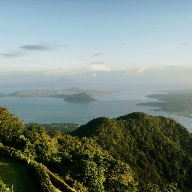 Panoramic view of Taal Volcano