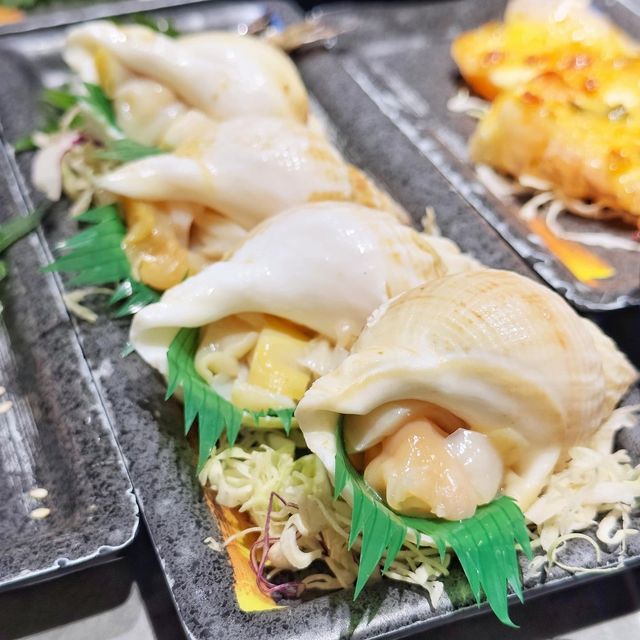 呢期有🤩粒貝🐚刺身同埋🤤乳鴿🕊任食