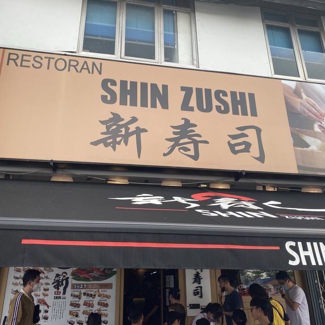 Delicious sushi at Shin Zushi