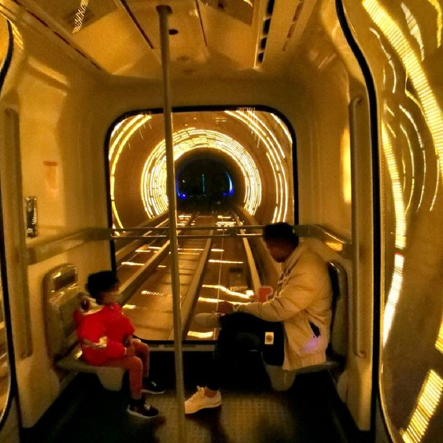 The bund sightseeing tunnel