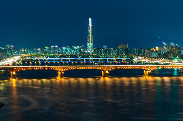 서울 야경 명소 "달맞이봉공원"