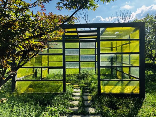 State of the art architecture at Yueshan park