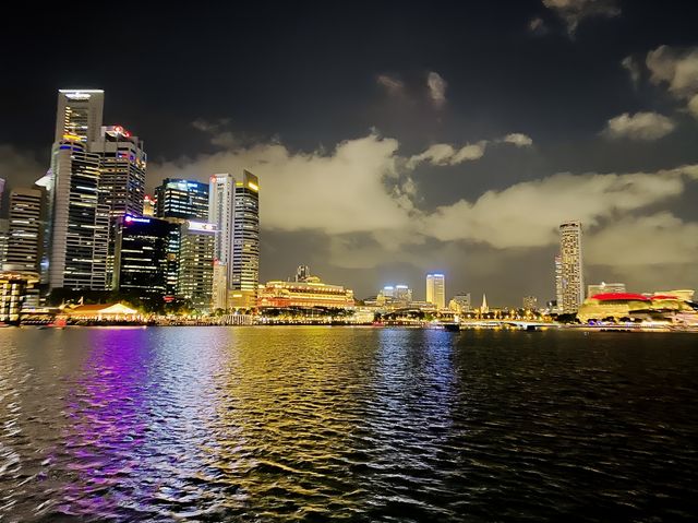Light it up Singapore! Oh so colorful!