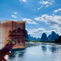 Legendary scenery “20 yuan”