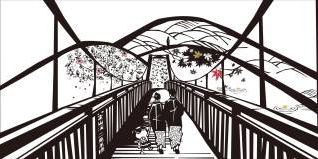 Hot springs in the snow, Hokkaido's "Jozankei Onsen".