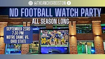 Notre Dame Football Watch Party (Boston) | The Anchor
