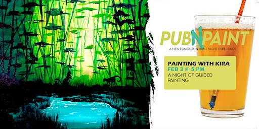 Rooster Paint Night with PubNPaint Feb 3 | Rooster Kitchen & Bar