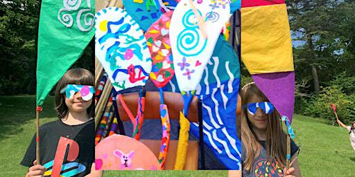 Olympic Flag Making Workshops with artist Carlos Cortes | Crystal Palace Park Information Centre
