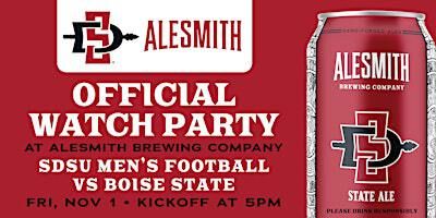 San Diego State Aztec Men's Football Watch Party at AleSmith | AleSmith Brewing Company