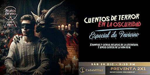 CUENTOS DE TERROR EN LA OSCURIDAD | ¡Especial de invierno! | Casa Musas