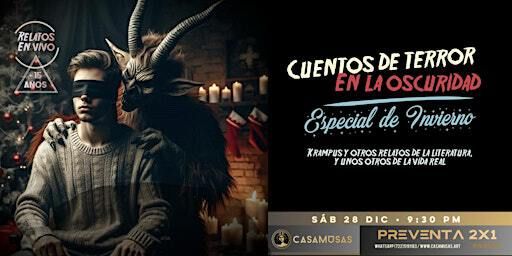 CUENTOS DE TERROR EN LA OSCURIDAD | ¡Especial de invierno! | Casa Musas