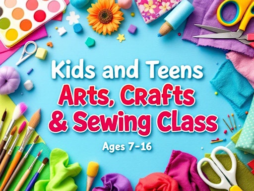 Kids and Teens Arts, Crafts & Sewing Class! Tuesdays at 3:30pm! | BSDC Latin, African & Cultural Dance Institute