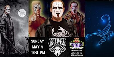 Meet & Greet w/WWE Hall of famer Sting at Pandora's Box Toys & Collectibles | Pandora's Box Toys & Collectibles