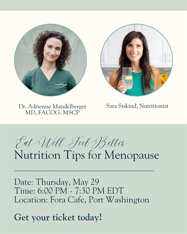 Eat Well, Feel Better: Nutrition Tips for Menopause | Fora Cafe