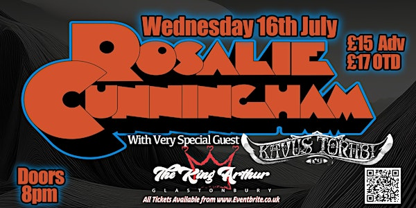 Rosalie Cunningham With Kavis Torabi @ The King Arthur, Glastonbury | The King Arthur