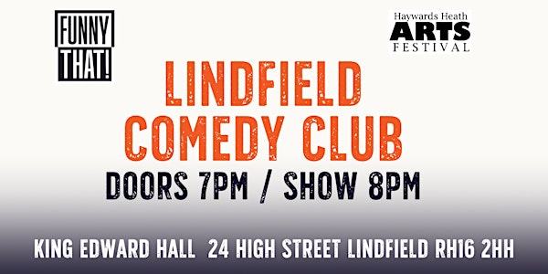 Lindfield Comedy Club | King Edward Hall