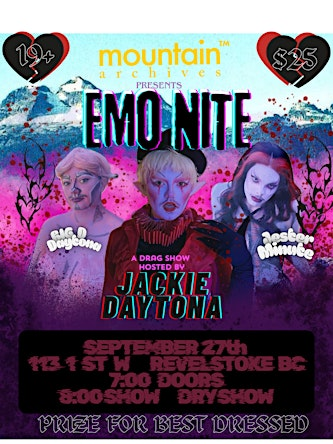 Emo Nite: Revelstoke’s Drag Show | Mountain Archives ™