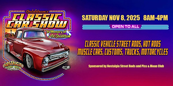 Goldstrom's Classic Car Show | Nostalgia Street Rods