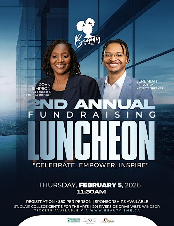 Beauty is Me 2nd Annual Fundraising Luncheon 2026 | St.Clair Centre for the Arts