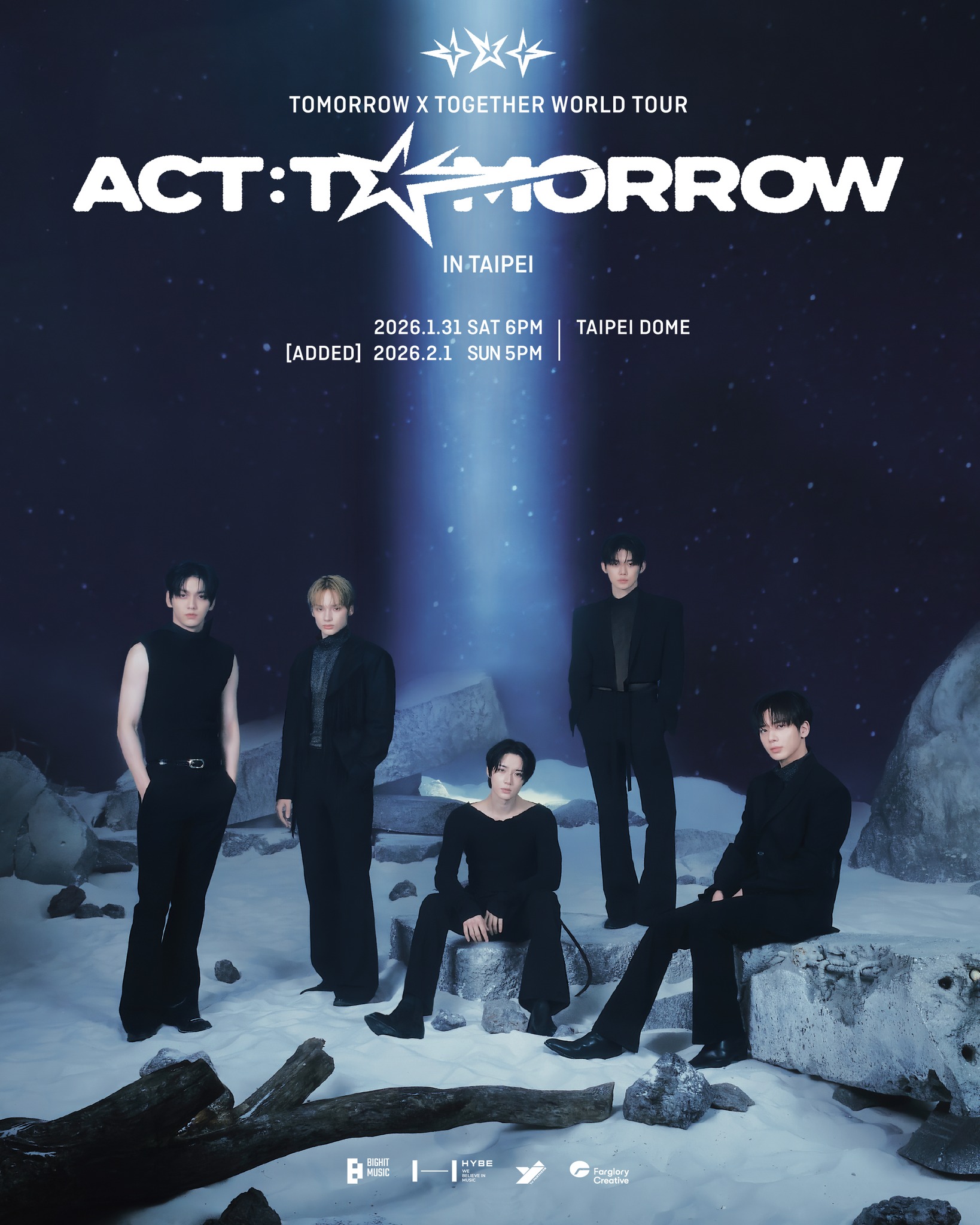 TXT世界巡迴演唱會《ACT: TOMORROW》台北站 | TOMORROW X TOGETHER WORLD TOUR <ACT : TOMORROW> IN TAIPEI | 台北大巨蛋