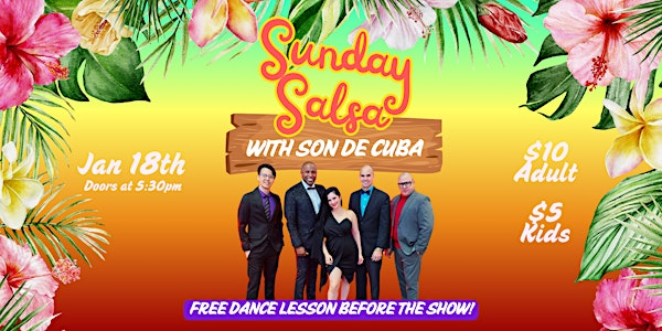 Sunday Salsa with Son De Cuba - In The Abbey Ballroom! | Alberta Abbey