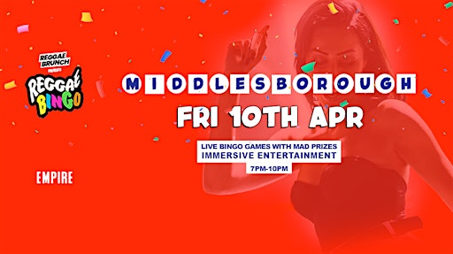 Reggae Bingo - Middlesborough - Fri 10th April | The Middlesbrough Empire