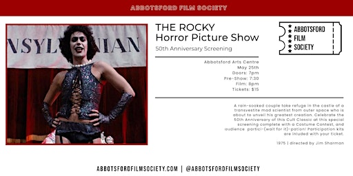 The Rocky Horror Picture Show - Film Screening | Abbotsford Arts Centre