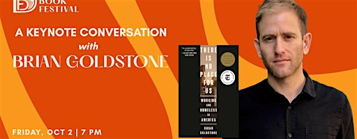 A Keynote Conversation with Brian Goldstone Opens the 2026 DBF | First Baptist Church of Decatur