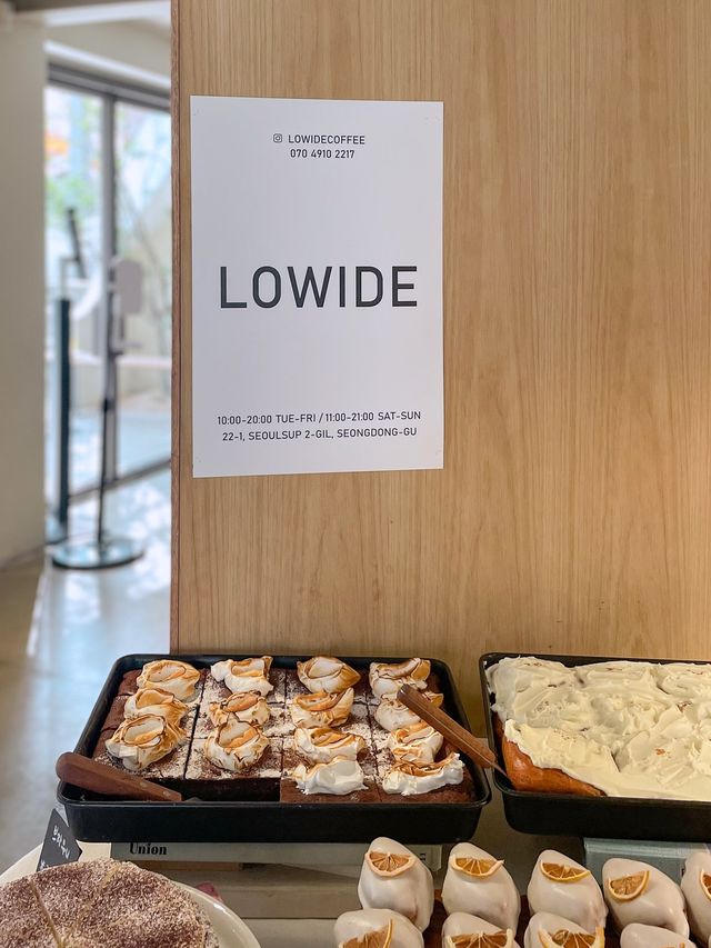 성수 카페 로와이드, 베이커리 맛집 추천