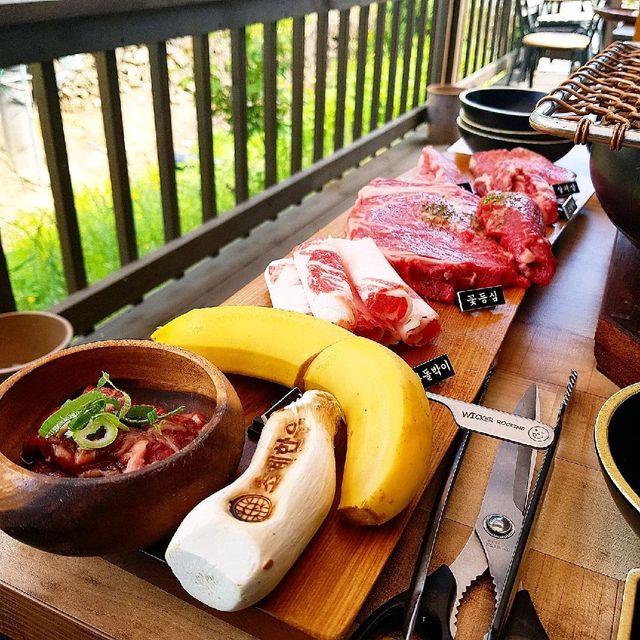 문경 논밭뷰 한우 맛집 [초계한우]