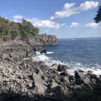 【城ヶ先海岸】伊豆らしい溶岩地形！