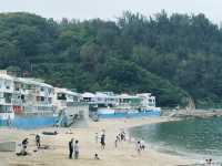 長洲東灣沙灘🏖️親子玩樂👫拍拖聖地👩🏻‍❤️‍💋‍👨🏻