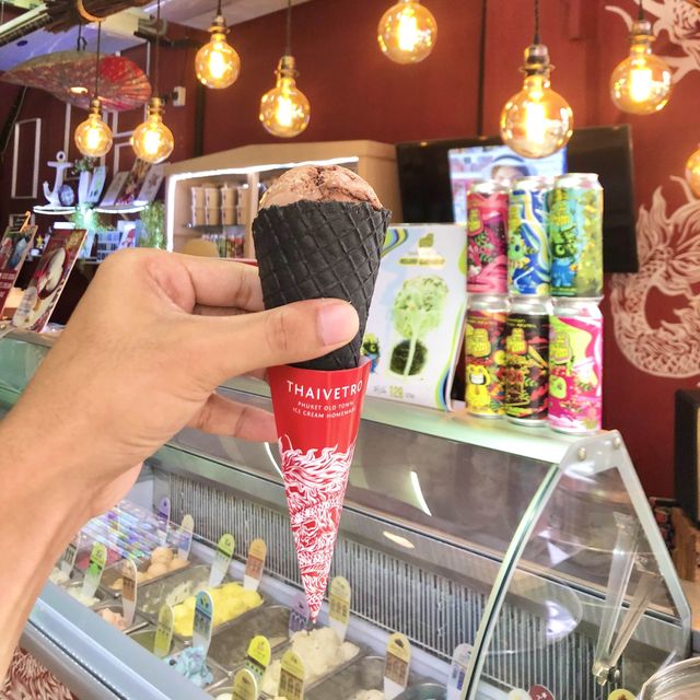 Thaivetro Ice cream Old Phuket
