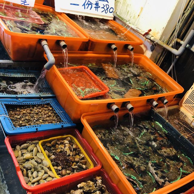 🐙🦑採買海鮮@Guihou Fish Market 龜吼漁夫市集🦐🦞🦀