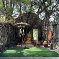 The old temple in Nakhon Nayok province 