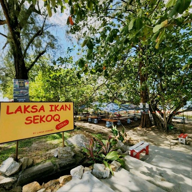 laksa Kaw Ikan Sekoq @Langkawi airport 🍜🇲🇾