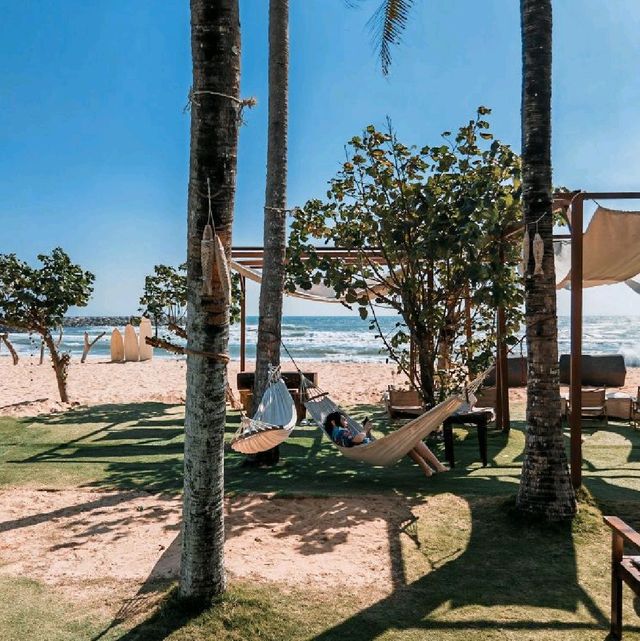 Nice beach resort in cool area