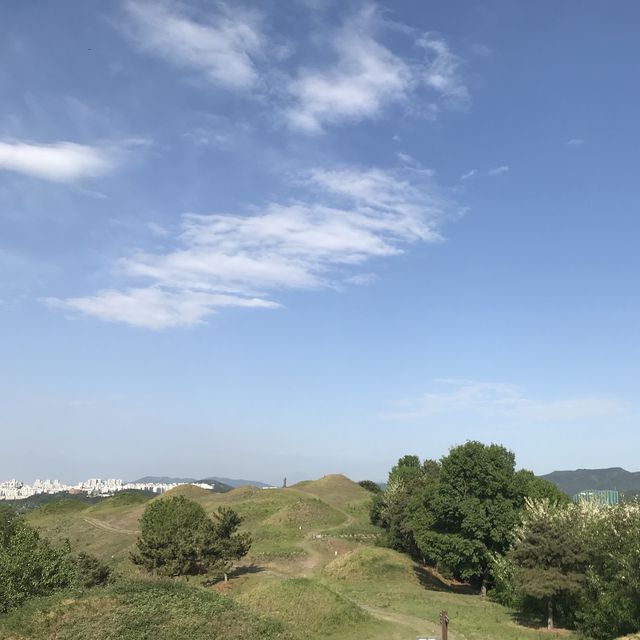 드라마 란제리 소녀시대 촬영지 불로동 고분군