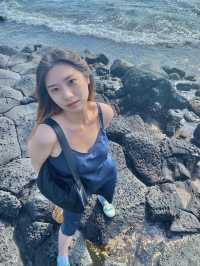현무암해변에서 찍는 인생샷! 💙한담해변💙