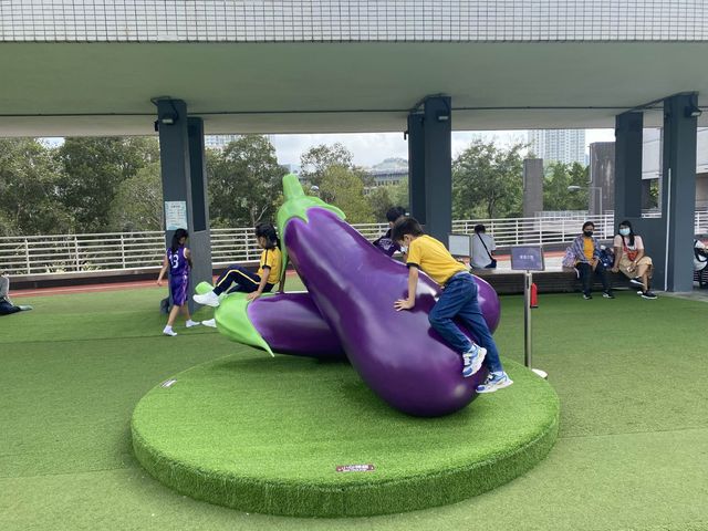 樂富廣場大型蔬果裝置