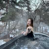 숲 속 한가운데에서 온천 즐기는 해브나인 스파🧖‍♀️
