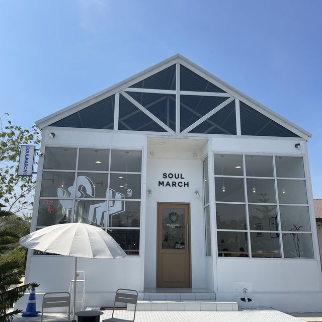 Soulmarch Cafe ✨🏠 คาเฟ่สไตล์คลีน ๆ ใกล้ชะอำ 🏝️