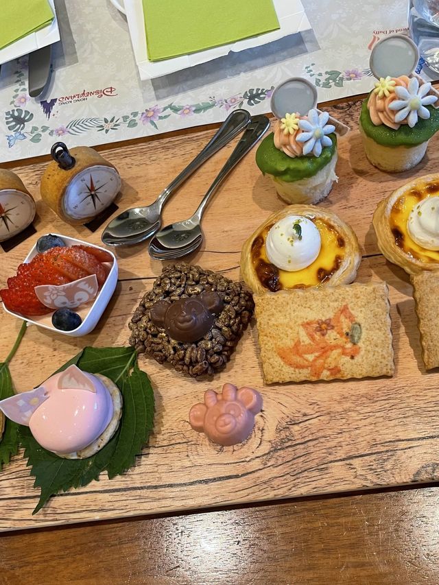 滿足可愛主題樂園下午茶💕