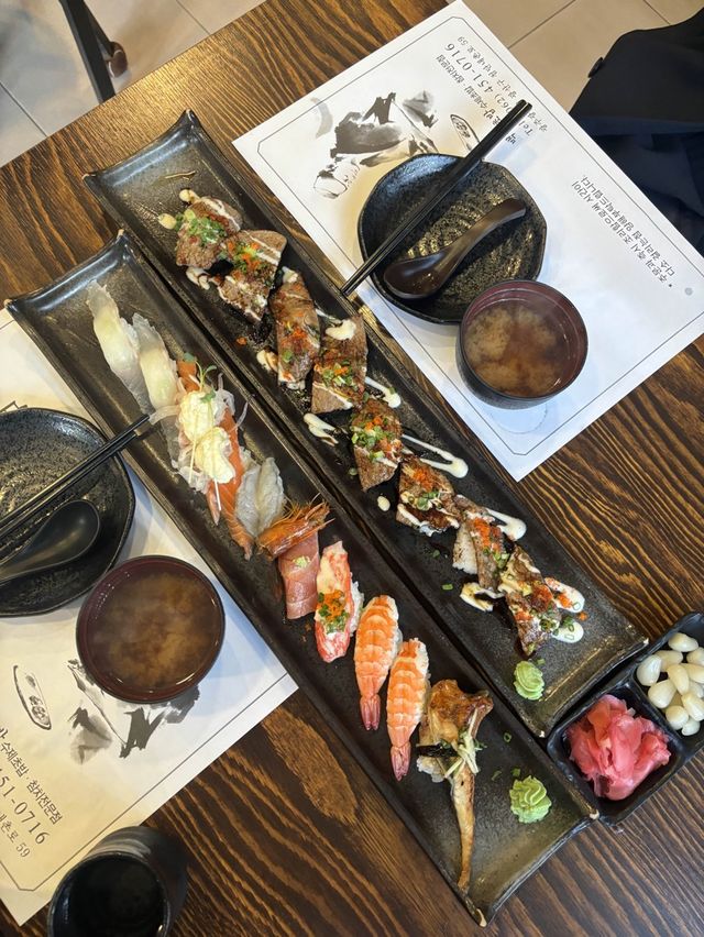 첨단에서 가장 오래된 초밥 맛집,백운